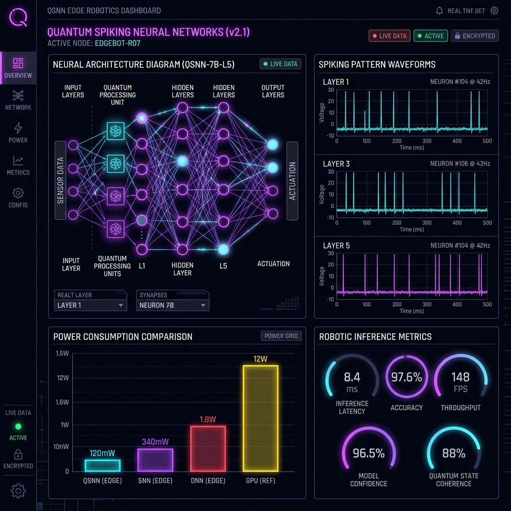 QSNN Edge Robotics